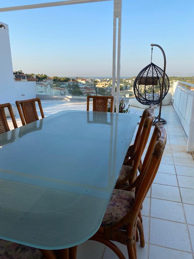 Villasonboard Vouliagmeni Penthouse Veranda Sea-View & Beach Atene Esterno foto