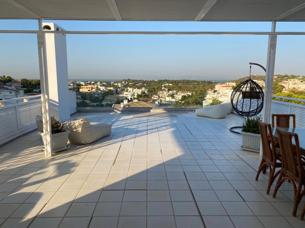 Villasonboard Vouliagmeni Penthouse Veranda Sea-View & Beach Atene Esterno foto