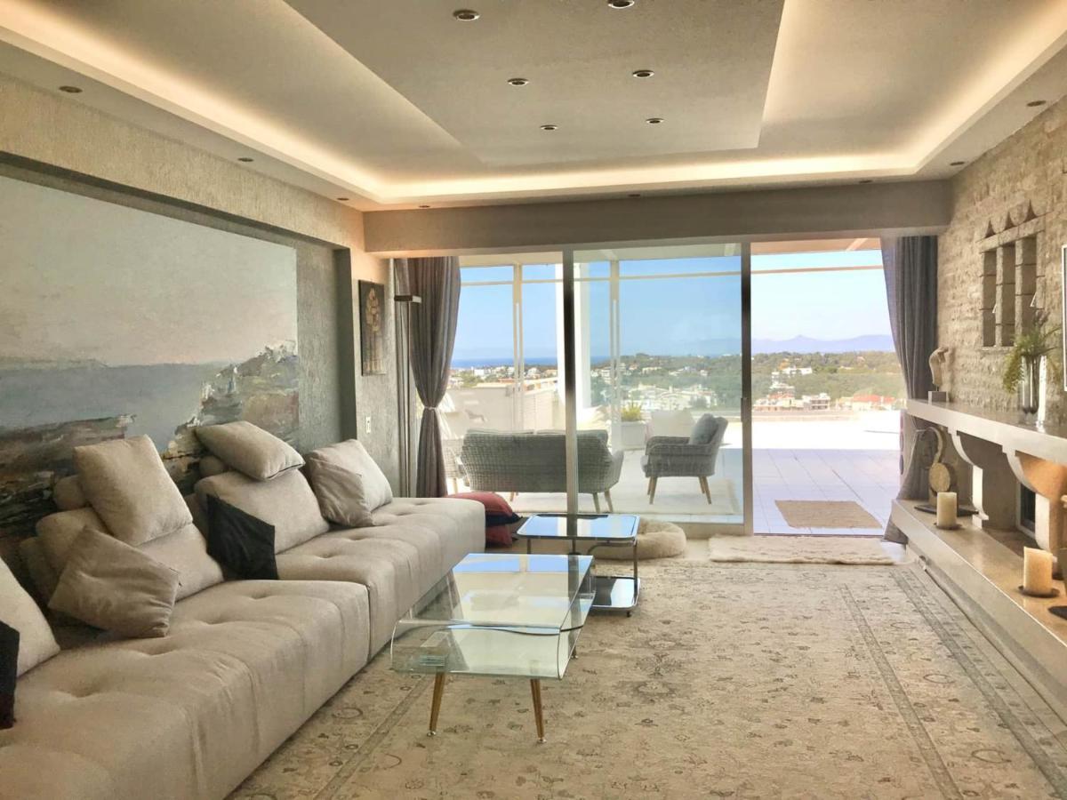 Villasonboard Vouliagmeni Penthouse Veranda Sea-View & Beach Atene Esterno foto