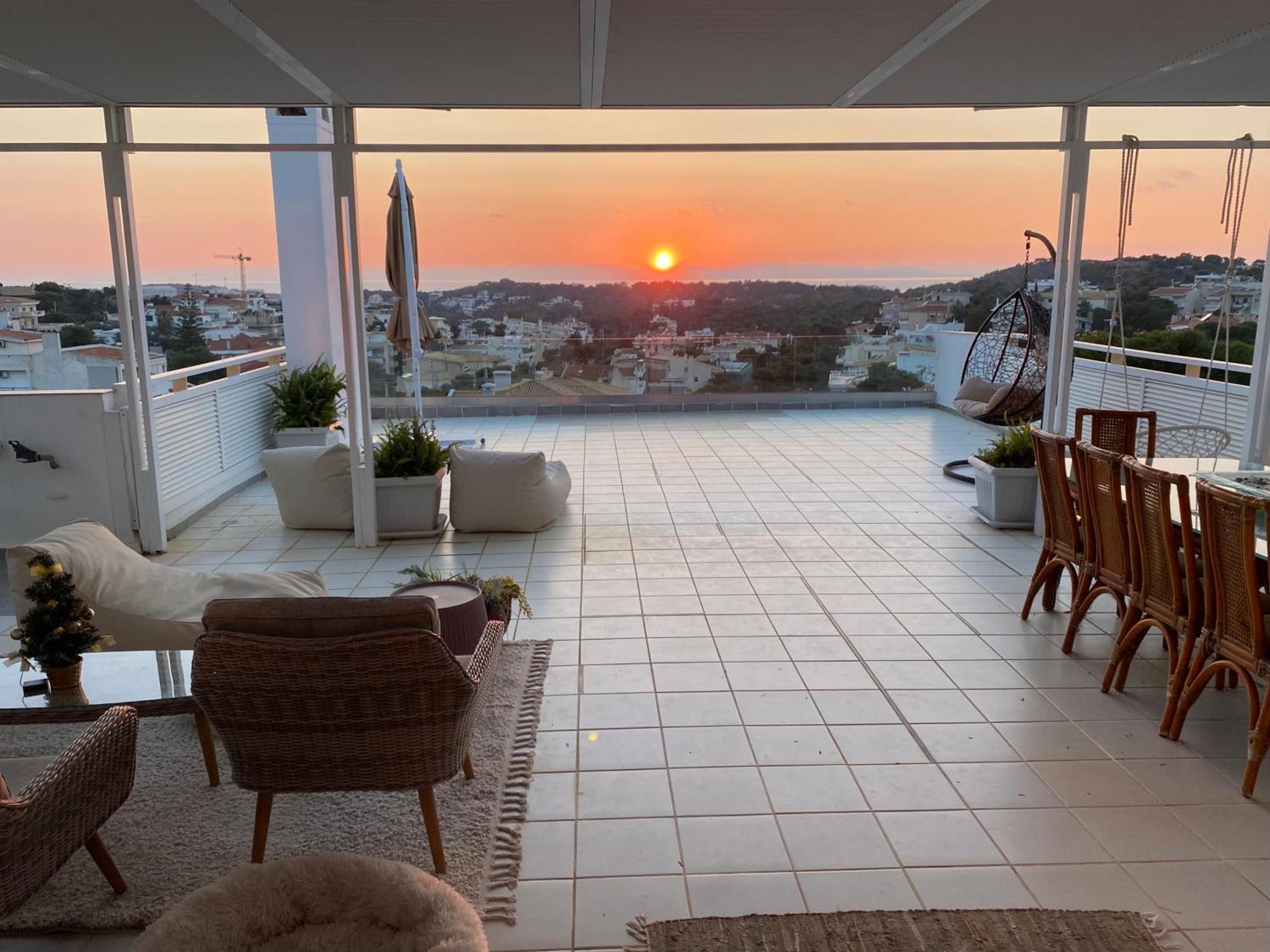 Villasonboard Vouliagmeni Penthouse Veranda Sea-View & Beach Atene Esterno foto